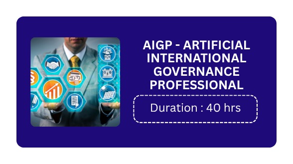 AIGP – ARTIFICIAL INTELLIGENCE GOVERNANCE PROFESSIONAL