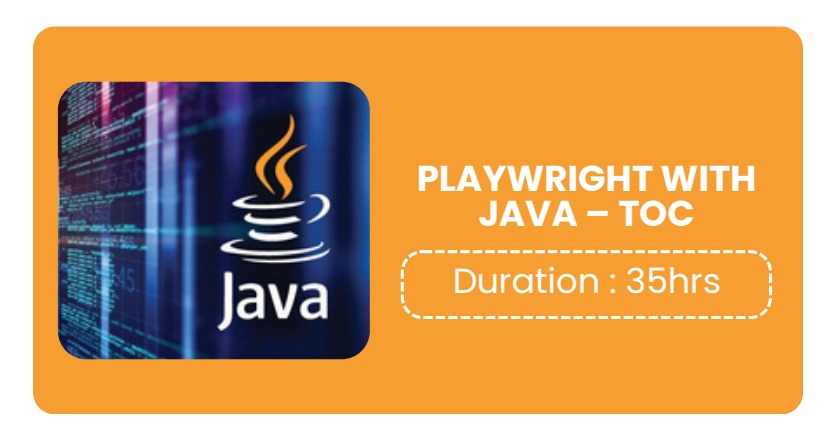 PLAYWRIGHT WITH JAVA