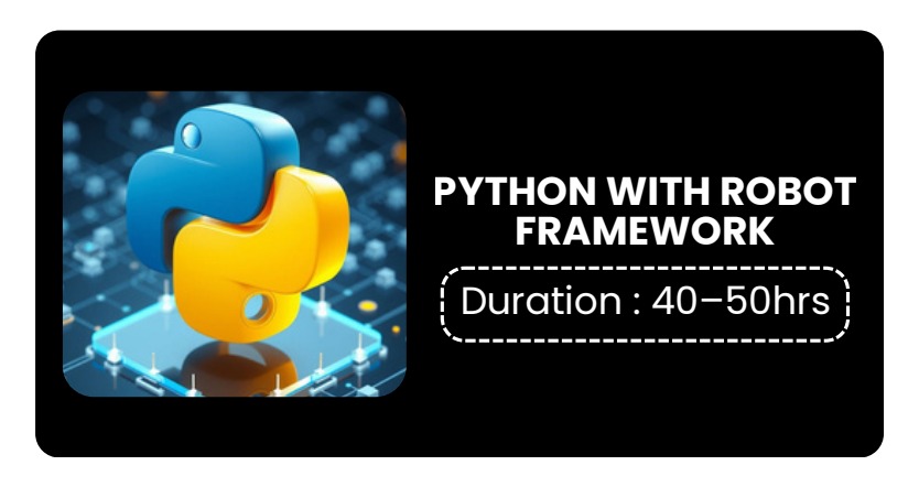PYTHON WITH ROBOT FRAMEWORK