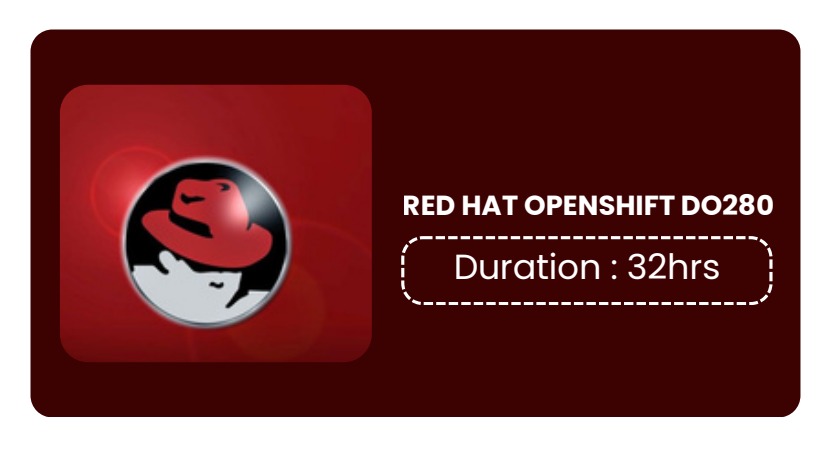 RED	HAT OPENSHIFT DO280