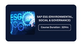 SAP ESG (ENVIRONMENTAL, SOCIAL & GOVERNANCE)