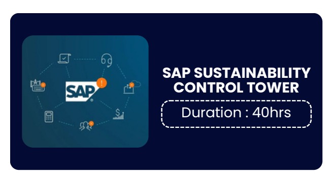 SAP SUSTAINABILITY CONTROL TOWER